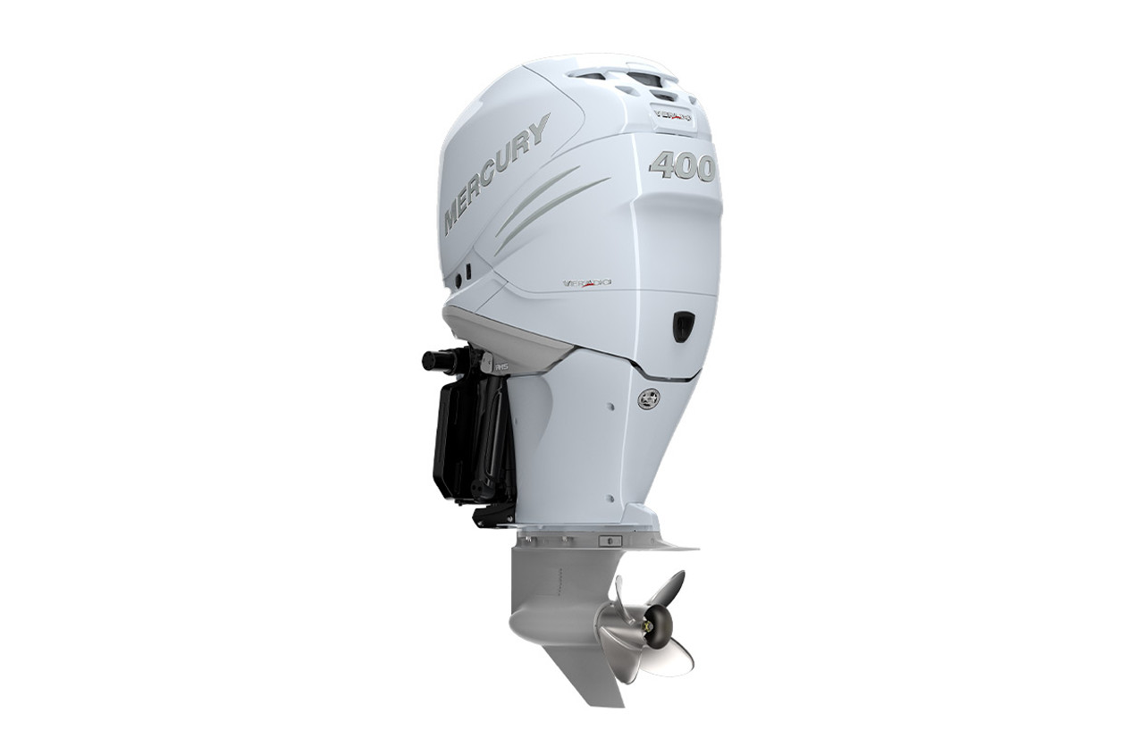 Mercury Verado 400HP CXXL Outboard White