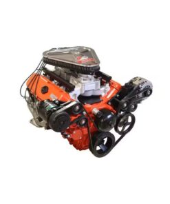 LS Classic GMLS9012 LS3 Tri-Power Crate Engine, Chrome BBC Style