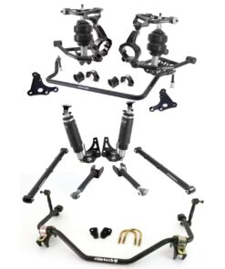 RideTech 11240297 HQ Air Suspension Kit w/ Spindles, 68-72 A-body