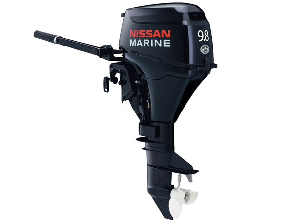 2015 Nissan 9.8 Hp NSF9.8A3EFT2 Outboard Motor (Power Tilt)