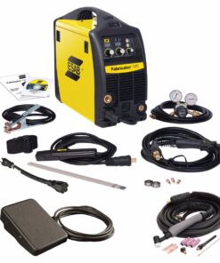 ESAB FABRICATOR 141I MULTI PROCESS WELDING SYSTEM, TIG TORCH, AND FOOT CONTROL (W1003141)