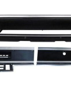 316-D67ACKIT Mopar 1967 Dodge Dart Standard Dash Bezel Kit (AC)