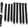 3850-69CBUK Mopar 1968-69 A-body Convertible Bucket Seat Belt Set