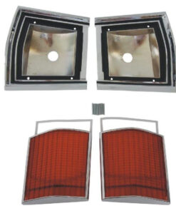 366-67BLKIT Mopar 1967 Dodge Dart Taillight Kit
