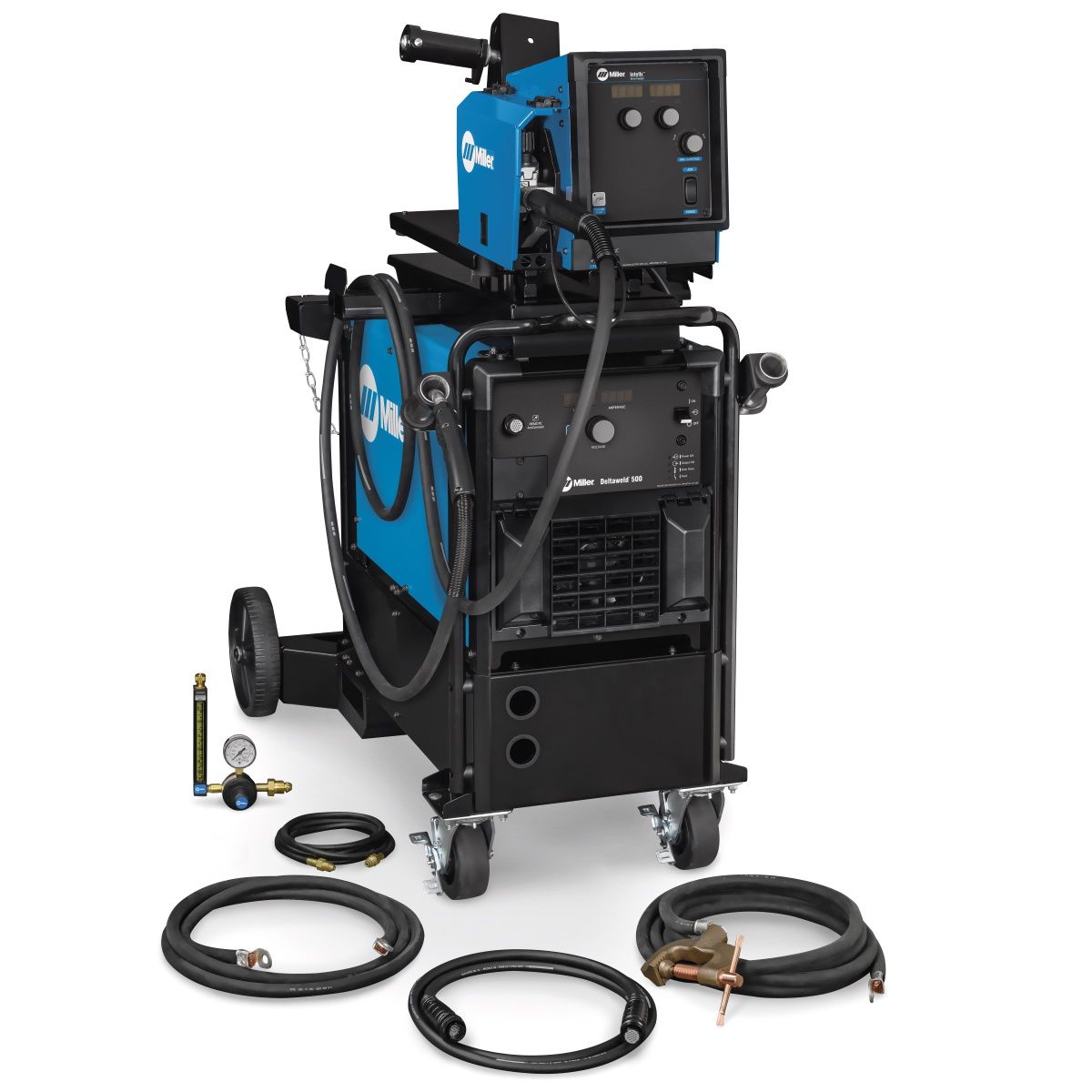 MILLER DELTAWELD 500 MIGRUNNER MET/ENKEL INTELLX INVOERAPPARAAT (230/460V) (951814)