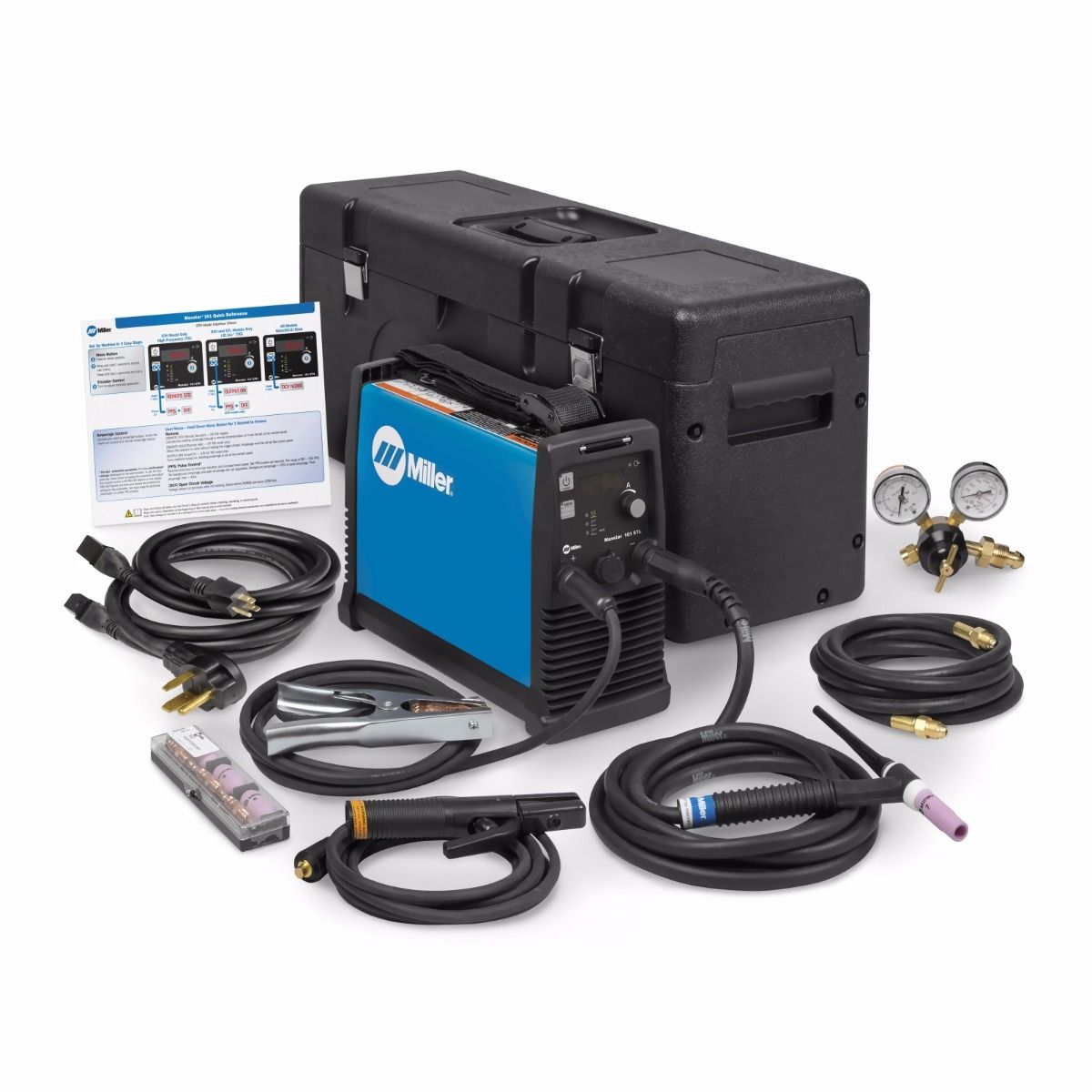 MILLER MAXSTAR 161 STL TIG EN STOKLASSER MET X-KOFFER (907710001)