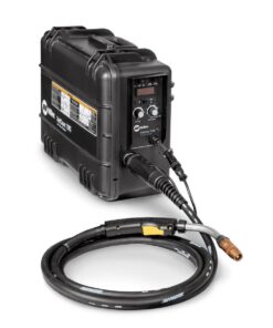 MILLER SUITCASE 12RC WITH BERNARD Q300 GUN, METERS, REMOTE VOLTAGE (951580)