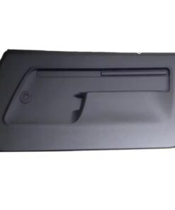 PUI 73XD10 73-74 Nova Custom Front Door Panels, Black / Pair