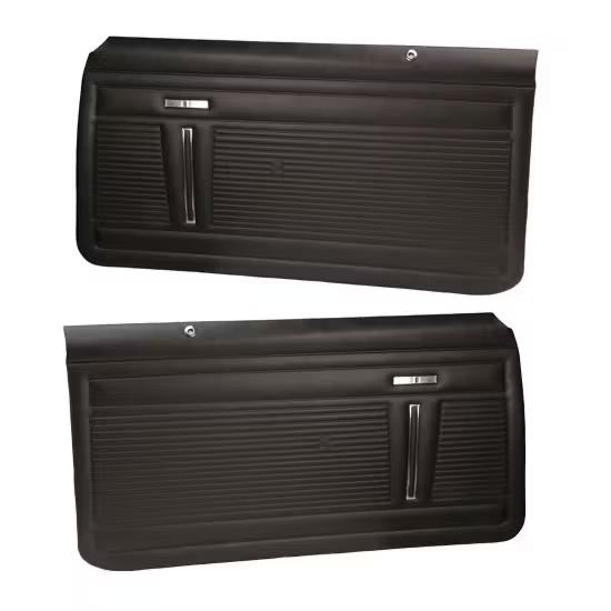 PUI PD350 Interior Door Panels, 1971-72 Nova 2-Door, Pair