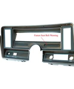 Dakota Digital VHX-67C-CAM-K-W 1967 Camaro VHX Instruments, Black