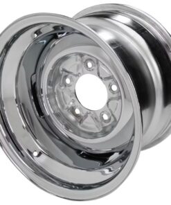 Elevemotors Vintage 15x10 Steel Wheels, 5 on 5.5, 4.5 Inch BS